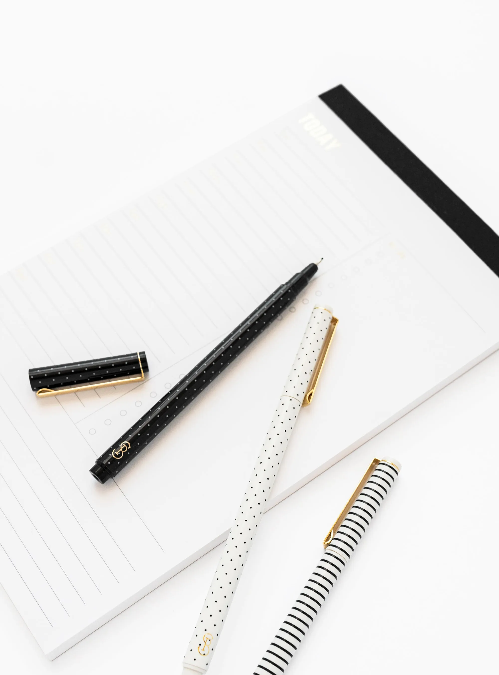Black Stripe Felt Pen