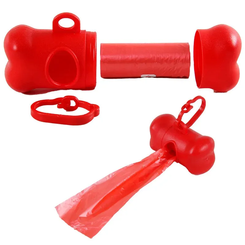 Bone-Shaped Dog Waste Bag Dispenser
