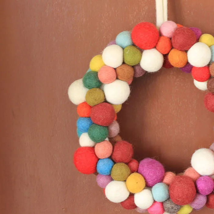 Felt Christmas Wreath