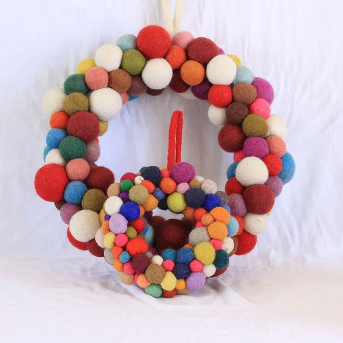 Felt Christmas Wreath