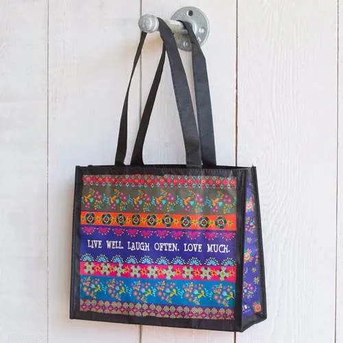 Love Laugh Love Large Recycled Gift Bag