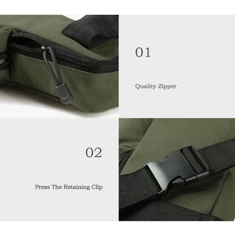 Portable Camping Nail Storage Package Outdoor Tool Storage Bag(Green)