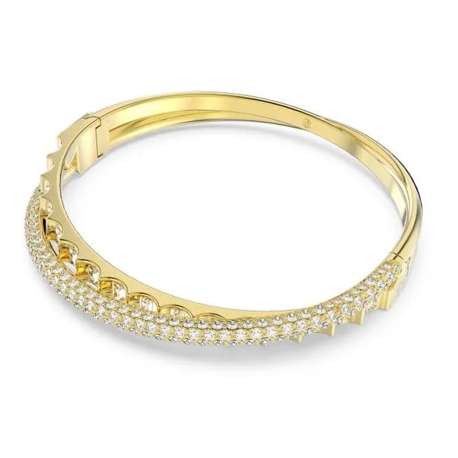 Rota Gold-Tone Plated White Bracelet