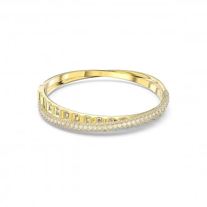 Rota Gold-Tone Plated White Bracelet