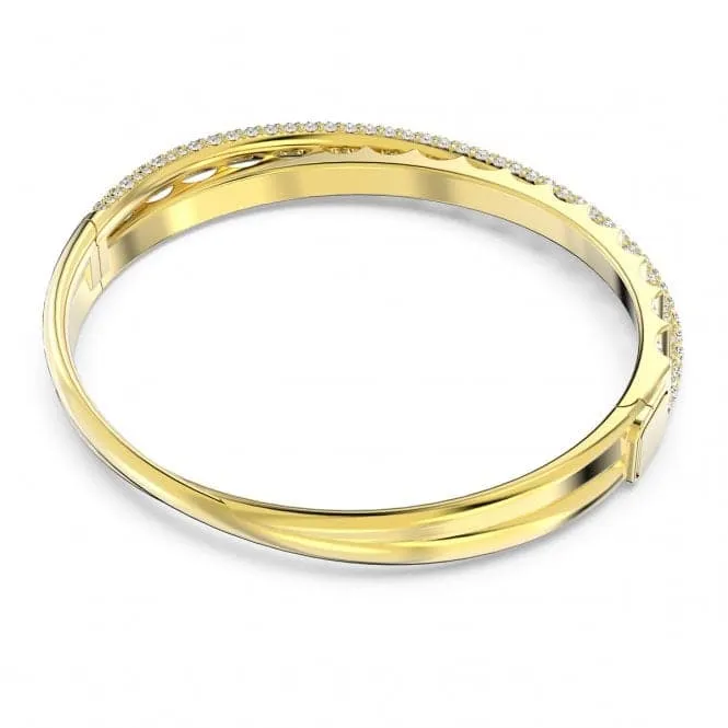Rota Gold-Tone Plated White Bracelet