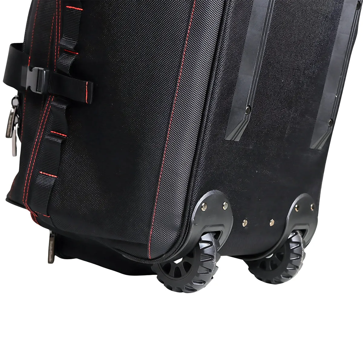 Tools4Trade 26" Heavy Duty Tool Bag with Wheels Black
