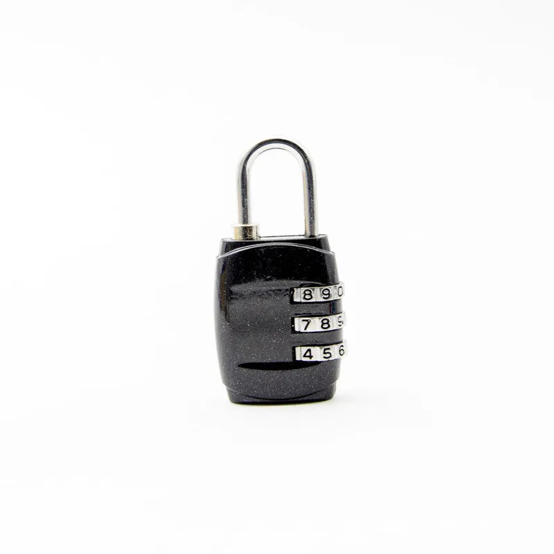Trumpet three four lock padlock gym cabinet luggage cabinets dormitory backpack anti-theft password lock